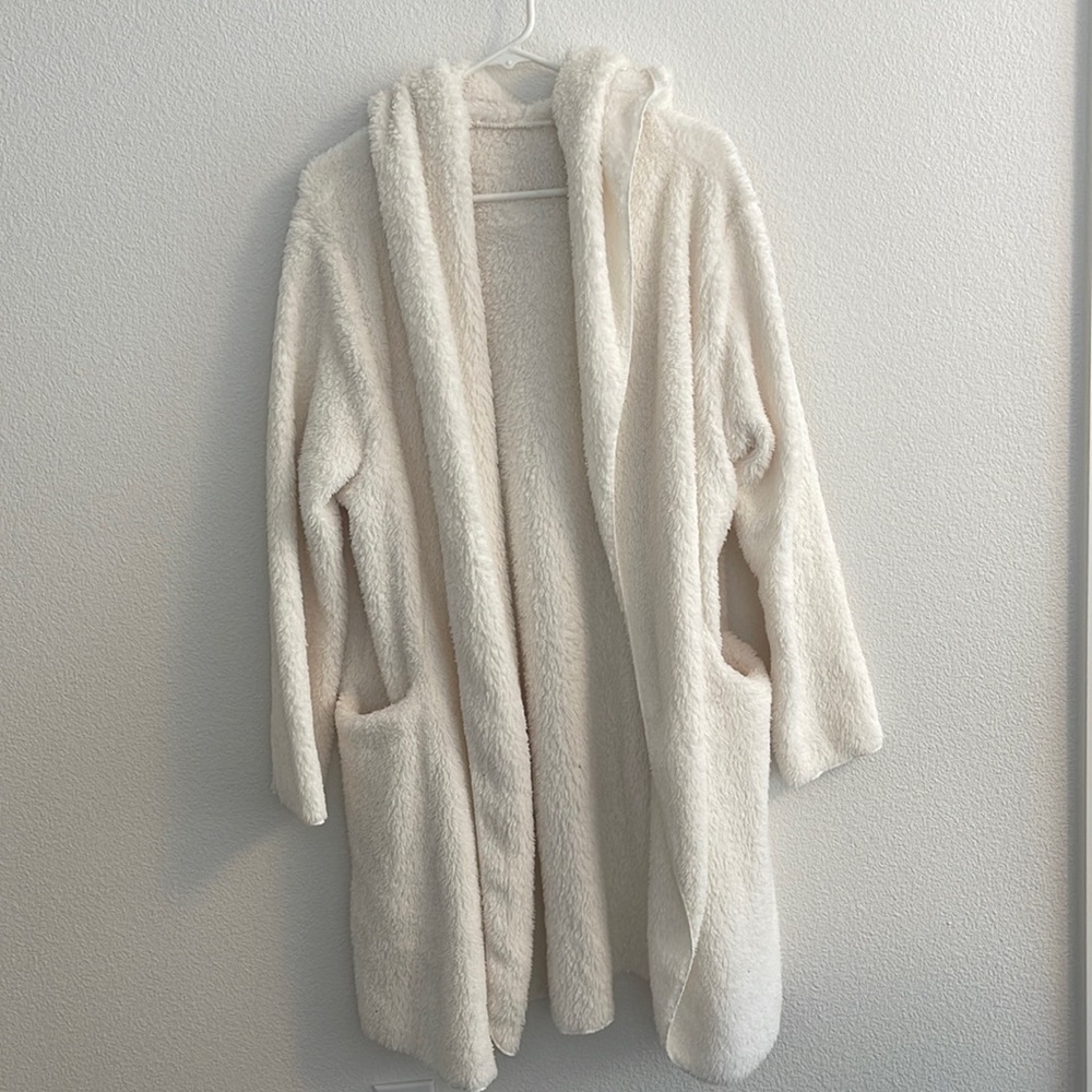 Duster Knitwear White Robe/Cardigan